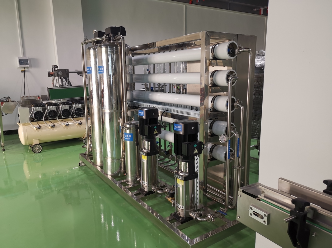 RO系统25t/h Leidingwater and de Zuivere Machine van de waterbehandling