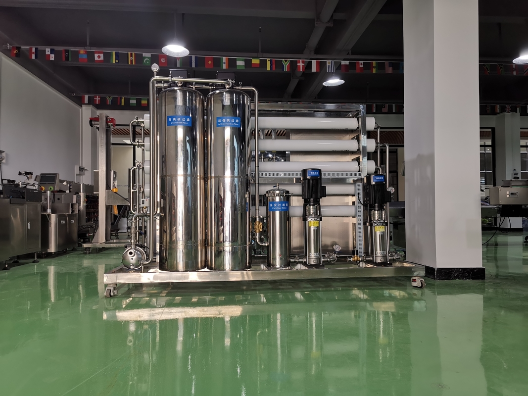 De Machine Van De Het WaterzuiveringSinstallatie Van de Osmosedruk 3000lph 3t / h