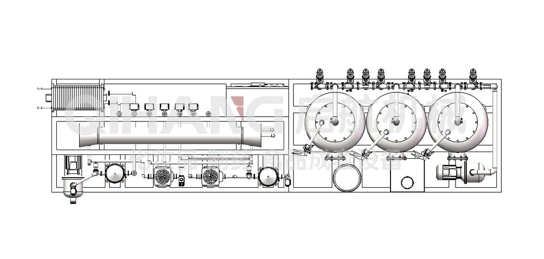 Het UVmateriaal van de Het Waterbehandeling货车500LPH桶装RO voor酒店