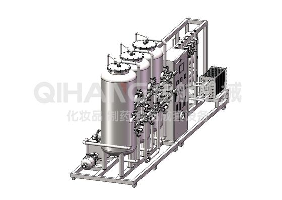 Het UVmateriaal van de Het Waterbehandeling货车500LPH桶装RO voor酒店