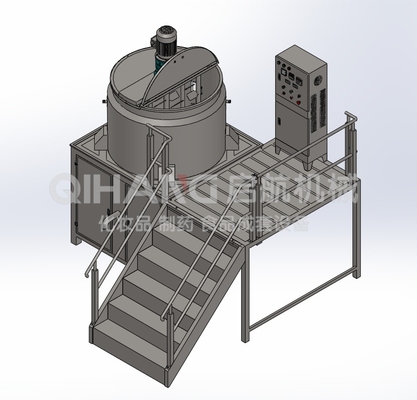 دستگاهمخلوطکردنلوازمآرایشیوبهداشتیبخاریبخارشیمیاییSUS316L