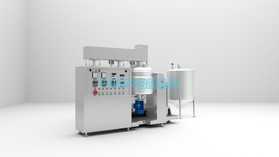 SS316 Cosmetic Vacuum Emulsifying Machine Lab Cream Lotion Mixer