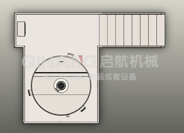 凝胶SS304是misturador清洁剂líquido，设备cosmético做misturador