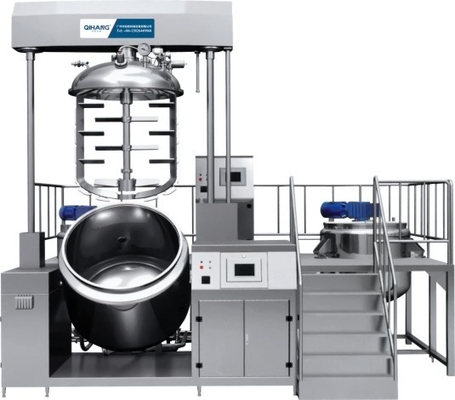 Máquina de emulsión estándar del GMP del mezclador de la loción de la máquina del mezclador de la emulsión